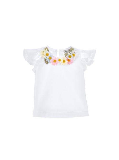 T-shirt, bambina, logata. MONNALISA | 31E613 52020099